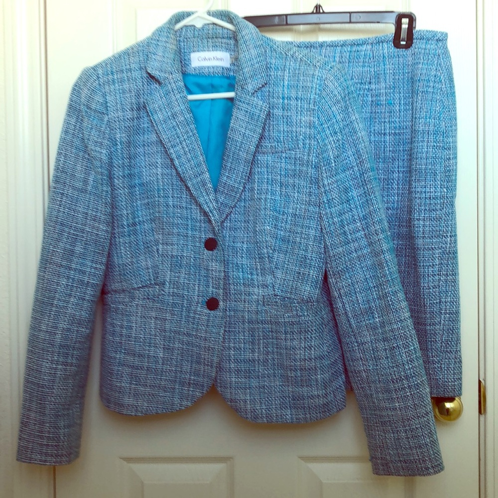 Calvin Klein Skirt Suit